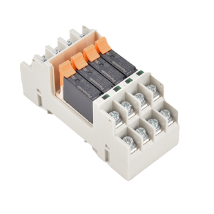 原装迷你欧姆龙继电器4路终端模组模块PLC放大板 DC24V DC12V输出