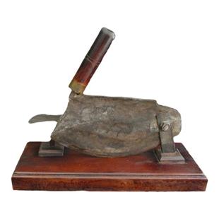 208a切药刀中药炮制工具中医药真品老物件中医馆摆件中医文创摆件