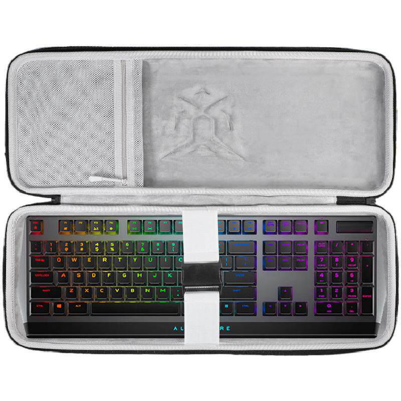 虎炳适用ALIENWARE外星人键盘收纳包AW510K键盘包AW920K收纳包抗压AW410K AW310K机械键盘鼠标一体收纳包