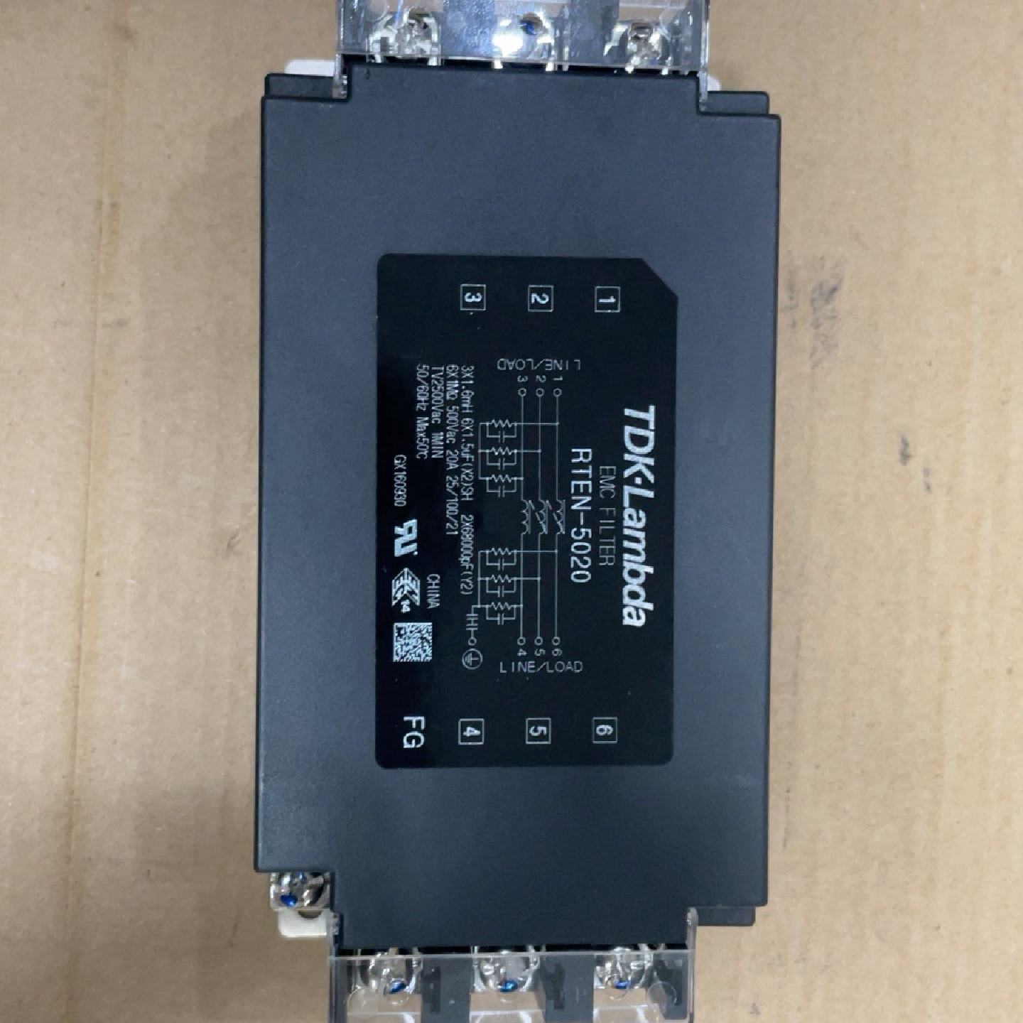 RTEN-5020 TDK 三相滤波器拍前询价下单 - 实物图