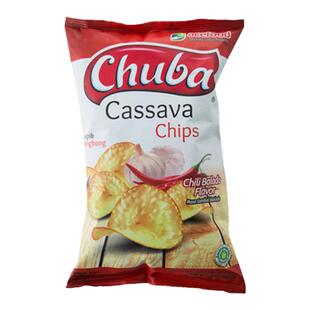 印尼进口chuba木薯片膨化追剧休闲食品解馋小零食大礼包儿童薯片