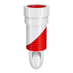 45度墙排防臭下水管神器洗衣机洗手盆防返水斜插三通密封塞止逆阀