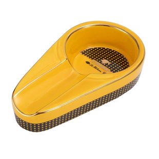 雪茄烟灰缸创意个性时尚陶瓷金属便携式家用雪加烟缸单人雪茄专用