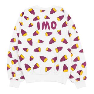 punyus卫衣长袖女渡边直美新款春秋大码套头圆领宽松印花卫衣长袖