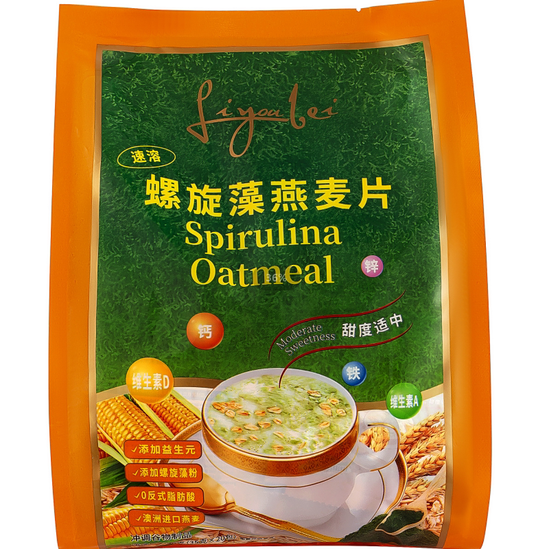 正品科士威螺旋藻马来西亚麦片