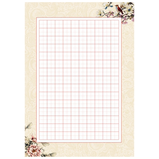 加厚150格硬笔书法作品纸田字格比赛专用小学生A4练习创作展示纸