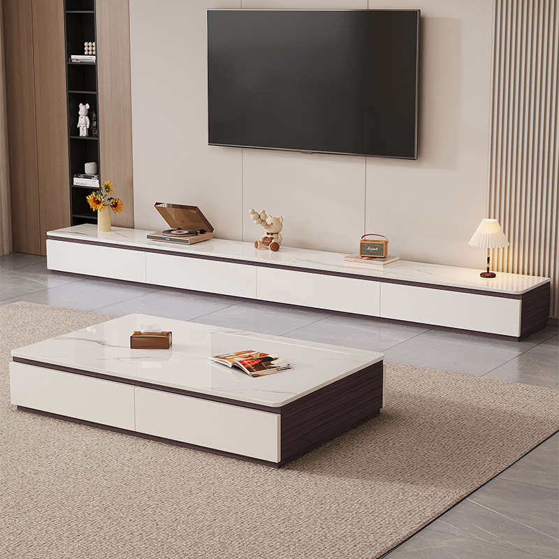 岩板茶几客厅家用2025新款轻奢高级感家用小户型实木茶几电视机柜,住宅家具,茶几,淘宝优惠券,粉丝福利购,淘宝优惠卷