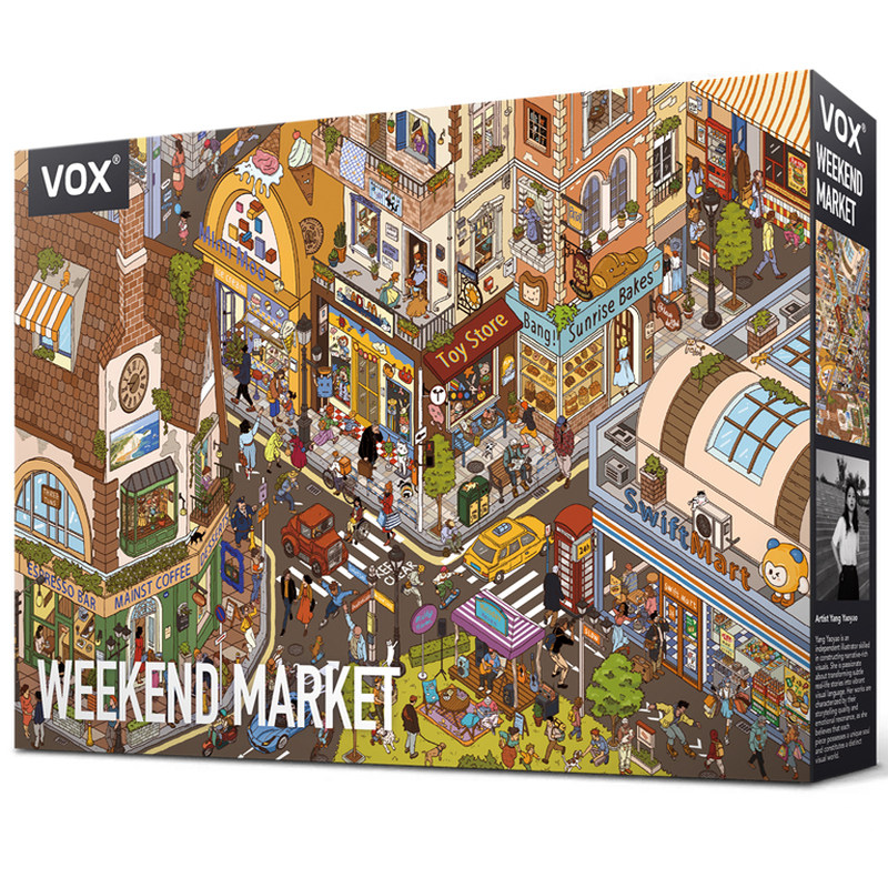 VOX高级感拼图成人版细节超丰富