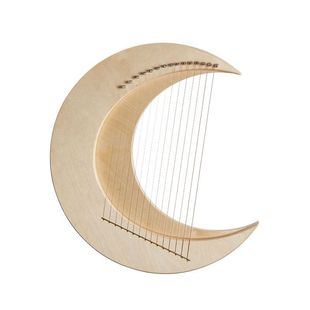 15弦小型竖琴初学者入门莱雅琴简单易学箜篌里拉琴月牙琴小众乐器