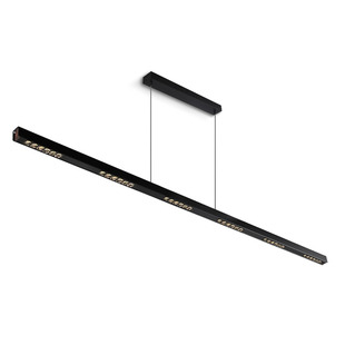 现代简约一字餐厅吊灯长条智能餐桌吧台创意防眩护眼聚光射灯中山