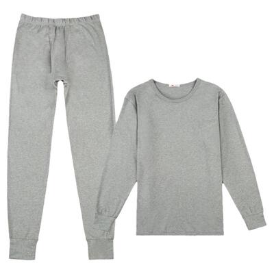 林老三圆领全棉棉保暖内衣秋衣