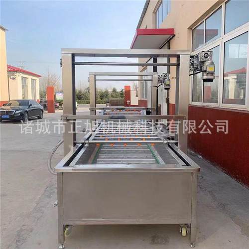 软包装袋清洗翻转风干机 休闲食品去油污吹干流水线 洗袋机