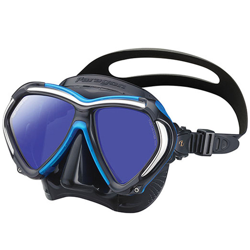TUSA M2001S潜水面镜近视眼镜度数镀膜水肺深潜面罩防紫外线UV420