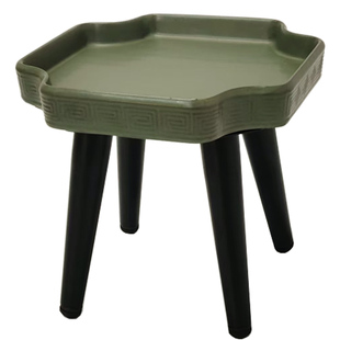 花叶®陶瓷矮花架中式花几花凳花盆托盘落地接水托架国风增高架