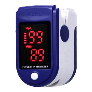 血氧仪指夹式家用血氧饱和度检测仪手指心率监测小巧便携大屏清晰