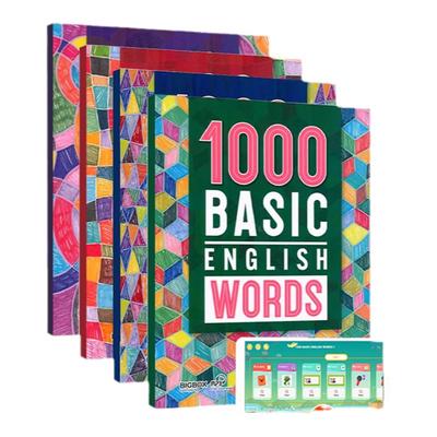 进口原版 1000 2000 4000词Basic English Words 1/2/3/4级全套KET核心词汇教材少儿基础英语小学英语单词大全教辅书