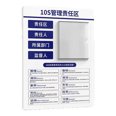 【免开专票】插卡管理责任牌
