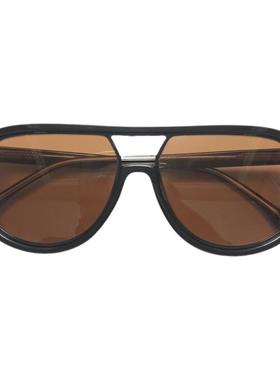 双梁太阳镜男防紫外线近视墨镜女