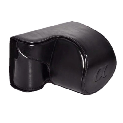 适用索尼a6700相机包A5000微单a5100皮套a6400粉色底座A6300配件