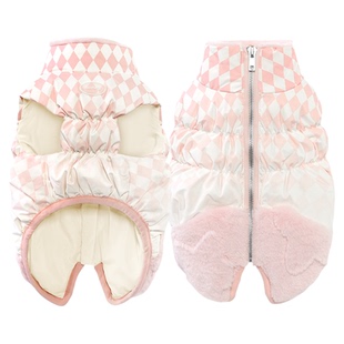 Touchdog狗狗羽绒服棉服马甲加厚保暖冬装比熊雪纳瑞宠物衣服