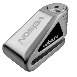 VEISON威臣 304不锈钢摩托车锁碟刹锁电动车防盗锁碟锁机车反扣锁