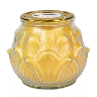 自在园酥油灯12小时平口莲花24小时供佛灯蜡烛灯72家用无烟长明灯