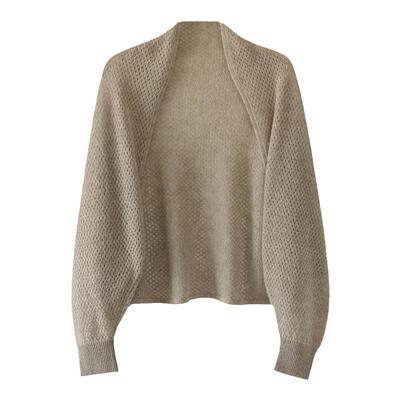 APCSHOP春夏镂空简约披肩女外搭