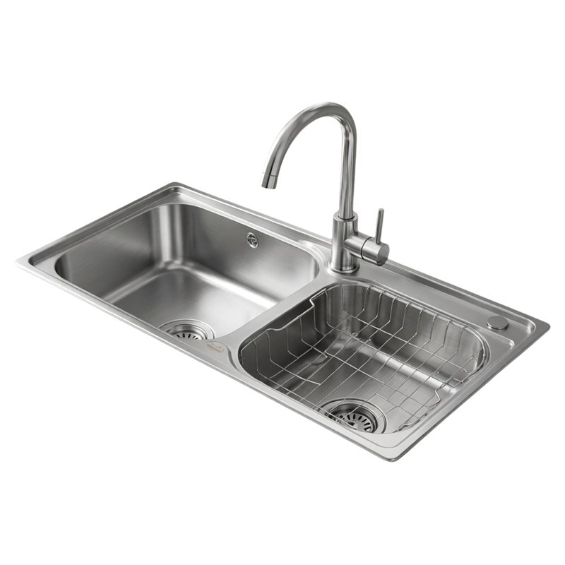 欧琳不锈钢正品水槽套餐