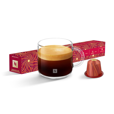 NESPRESSO胶囊咖啡 限量版节日系列肉桂糖渍罗望子风味咖啡意式