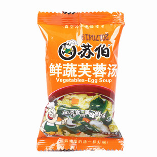 苏伯速食蛋花汤芙蓉鲜蔬12g大包加量装冲泡汤包汤料包方便早餐