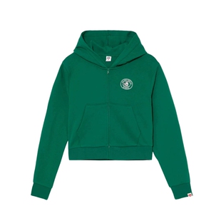 APEE女装春夏网球萌兔印花连帽拉链卫衣外套S253A6Q