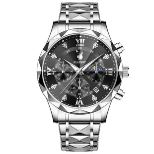 新款花花公子男士手表电子石英表多功能夜光学生防水正品牌腕表男