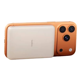 Belkin贝尔金1万毫安超薄磁吸充电宝3C认证可上飞机适用iPhone17Promax苹果17卡片式便携移动电源兼容Magsafe