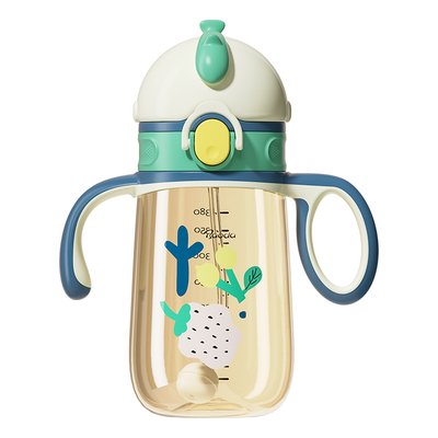 水杯宝德PPSU两用亲子儿童吸管杯