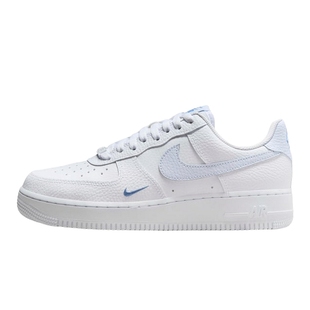 Nike耐克女鞋空军一号运动鞋白蓝AIR FORCE 1低帮板鞋HV2511-100