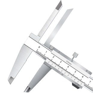德国苏测长爪游标卡尺加长爪高精度内径卡尺内孔数显带表测量工具