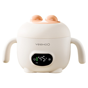 英氏宝宝保温碗充电儿童婴幼儿防摔防水不锈钢智能电子恒温辅食碗