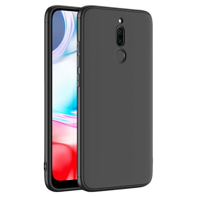 适用红米8 8a note8 note8pro手机壳小米redmi硅胶全包防摔保护套磨砂黑色软壳男女款手机套