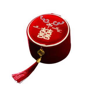 针线盒结婚用陪嫁套装物品女方便携式针线包家用高档婚庆用品大全