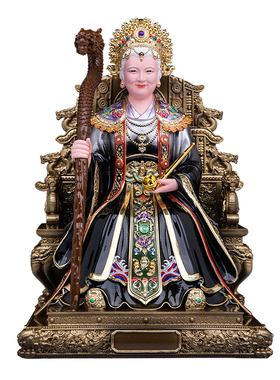 新款树脂黑老太神像家居供奉摆件