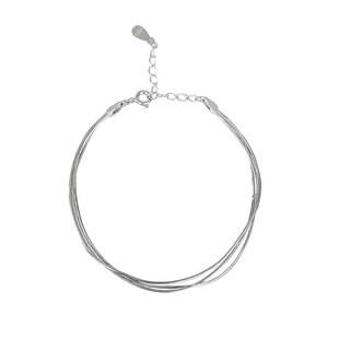 猫蛰S925纯银三层蛇骨手链2025年新款高级感气质简约百搭女生手饰