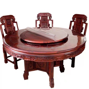 大圆桌桌垫透明PVC软玻璃防油免洗防烫塑料保护垫圆形防水桌布