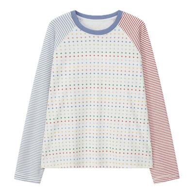 UNRETRO波点少女超好看的T恤