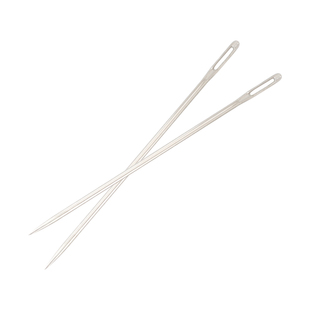 大眼手缝针缝被子专用针大号家用手缝钢针绣花针老人缝衣服大孔针