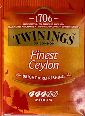 TWININGS川宁锡兰红茶100包