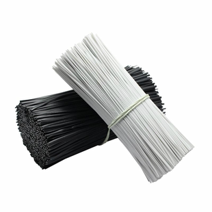 电镀锌包塑透明铁丝光缆通信绑扎带捆葡萄数据线电源扎丝吊卡绑线