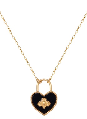 HuoTing钛钢镀金闪O女