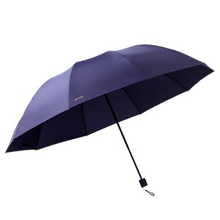 天堂伞男女雨伞加厚加大结实抗风晴雨两用三人折叠黑胶防晒双人伞