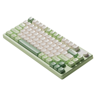 梦族75办公游戏机械静音ipad笔记本外接小型键盘有线无线蓝牙电竞