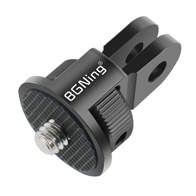 BGNing 运动相机转接头适用GOPRO13大疆Pocket4等1/4可调旋转座
